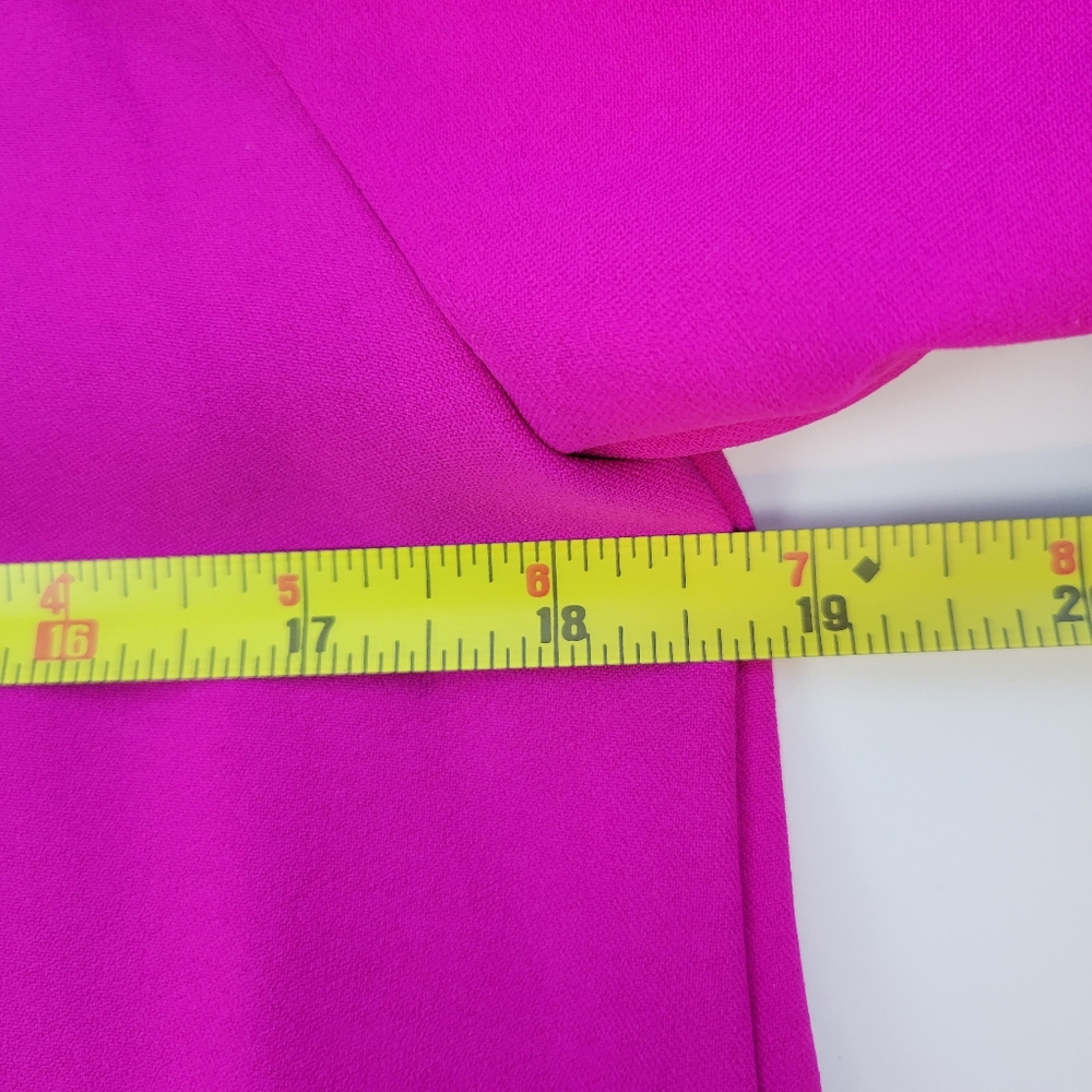 TCEC Magenta Ruffled Cold-Shoulder Mini Dress - Picture 6 of 14
